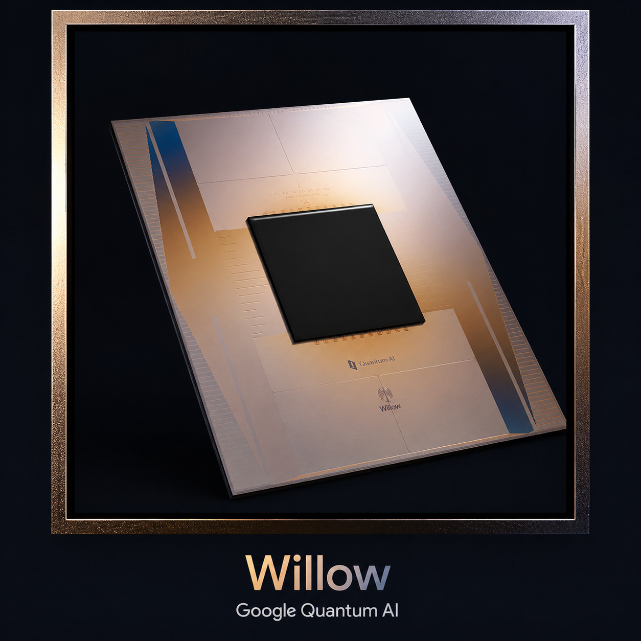 Google willow quantum chip