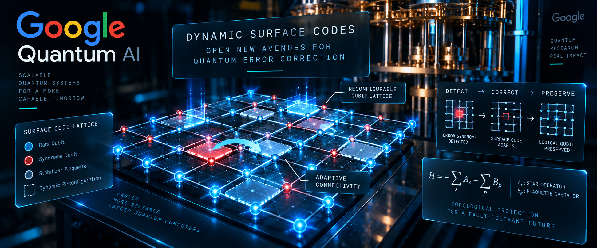 Google Quantum AI — Dynamic Surface Codes
