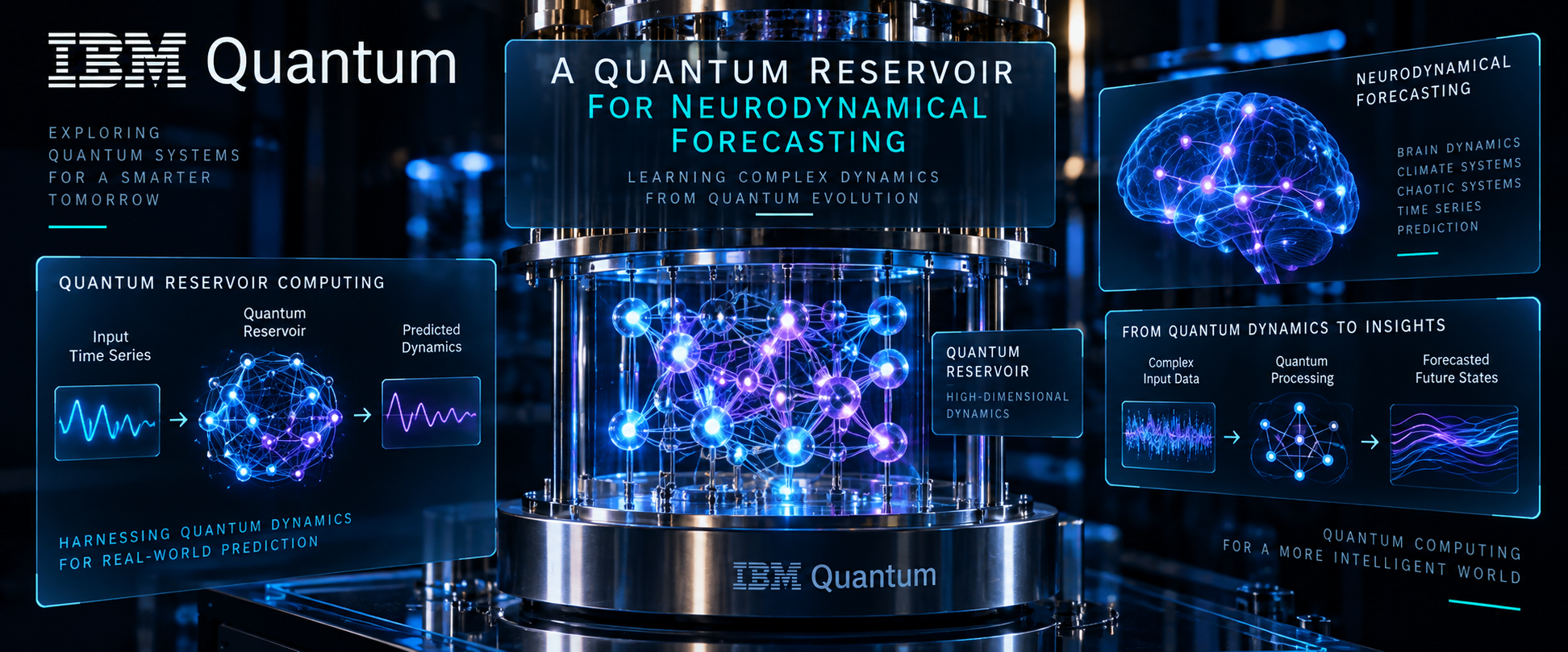 IBM Quantum — A Quantum Reservoir for Neurodynamical Forecasting
