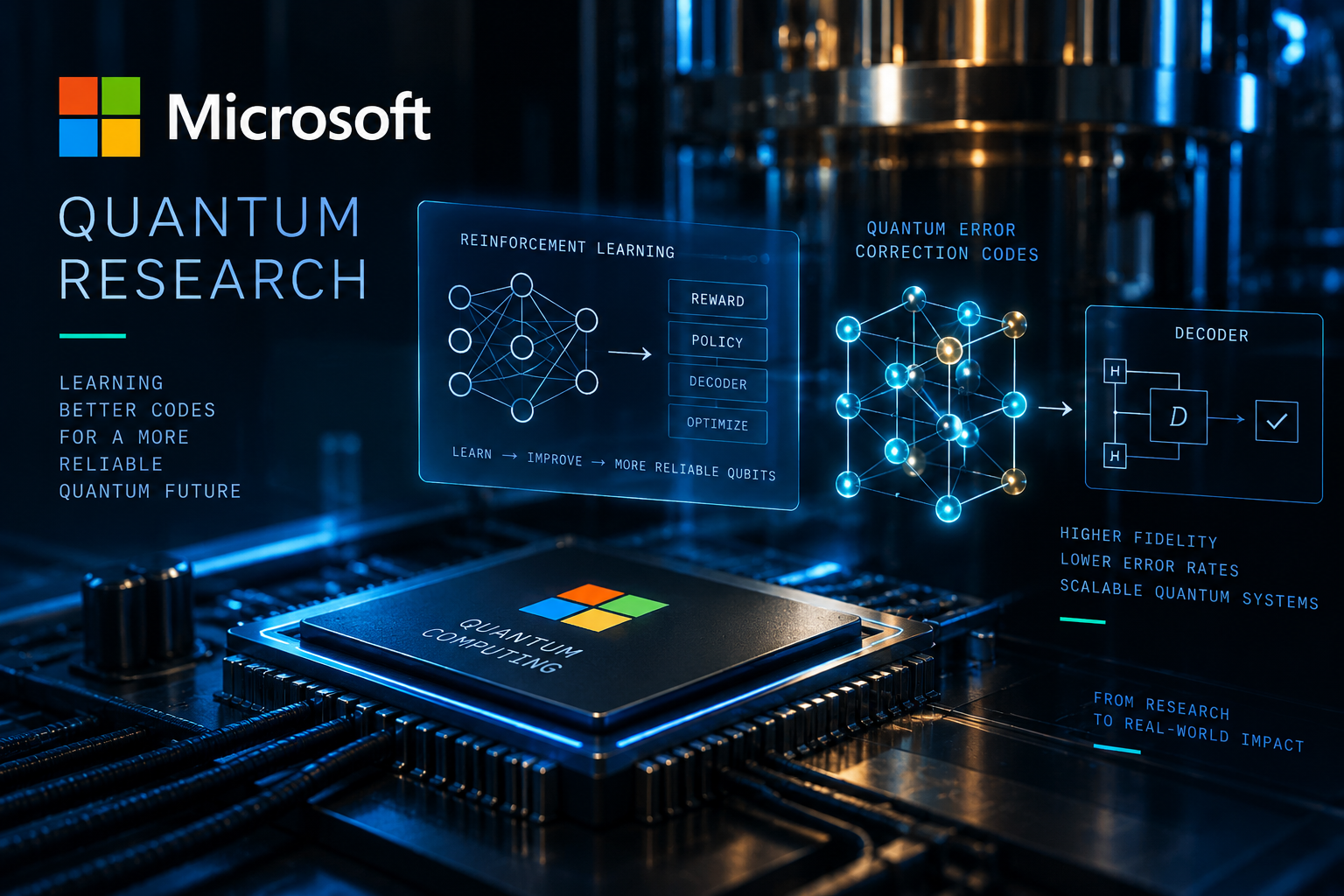 Microsoft quantum error correction research